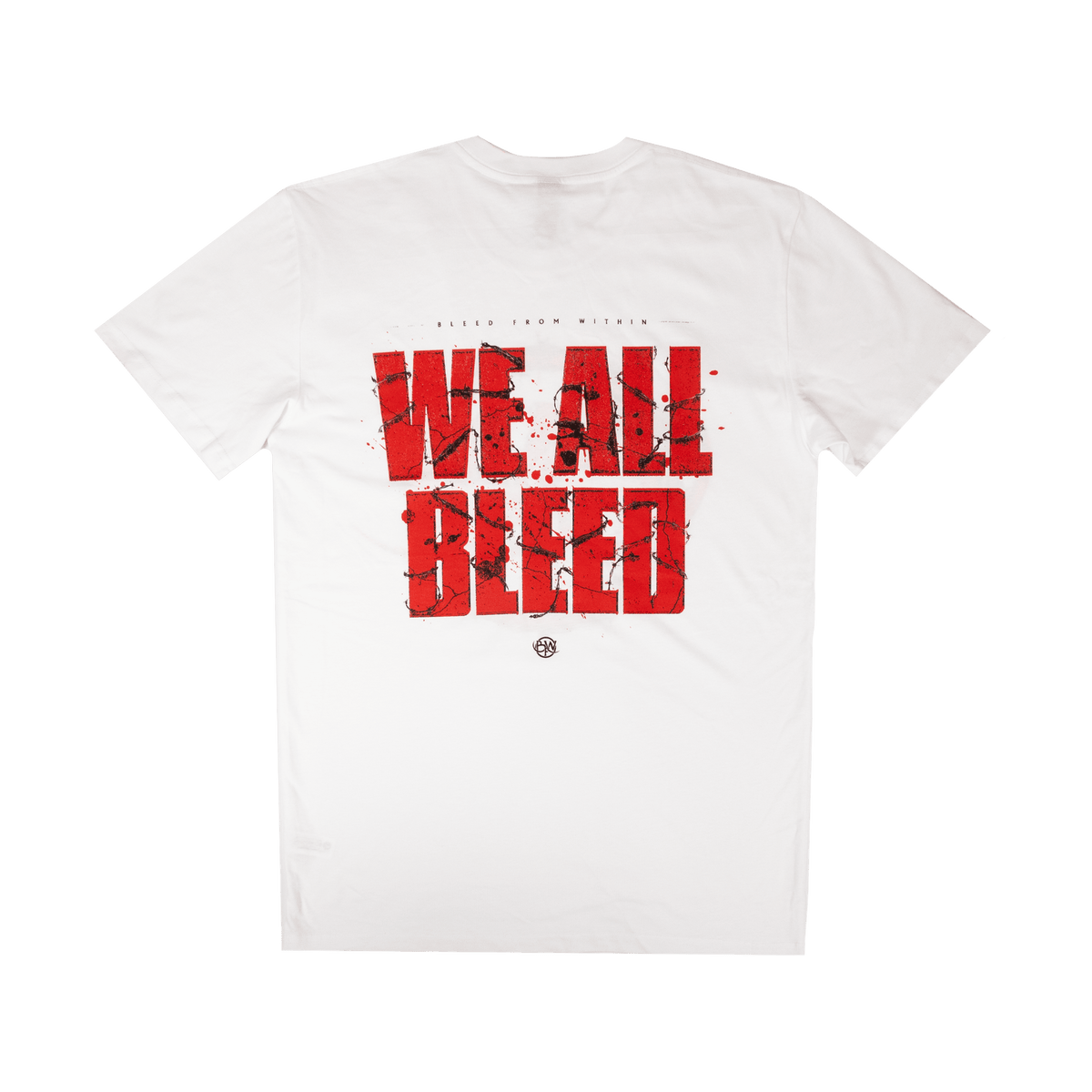 We All Bleed Tee - White