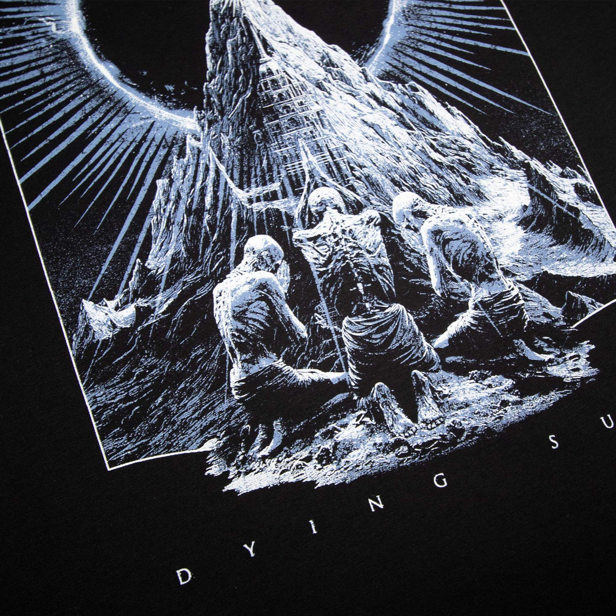 Dying Sun Mountain Tee - Black