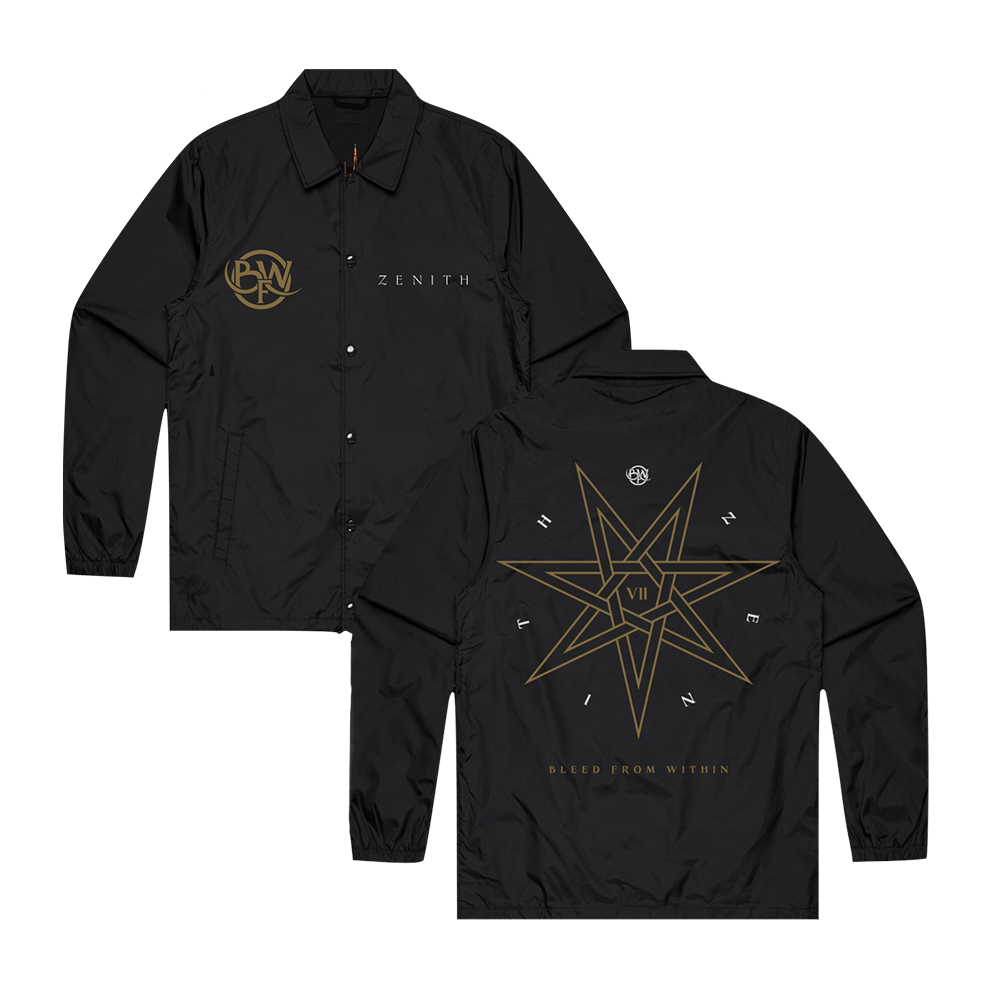 Custom Zenith Coach Jacket - Black