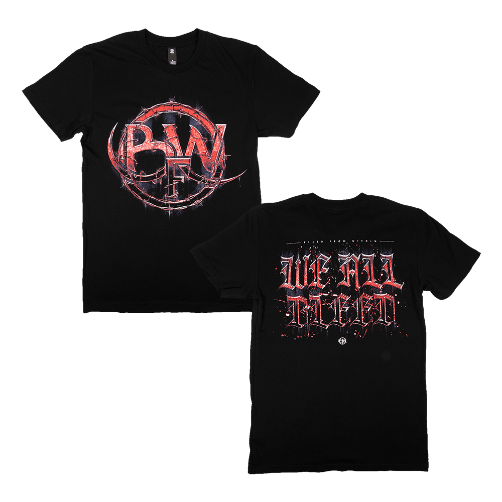 Barbed Wire Tee - Black