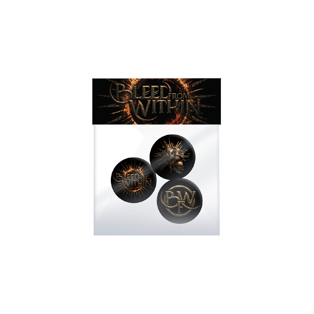 Zenith Button Badges - Set Of 3
