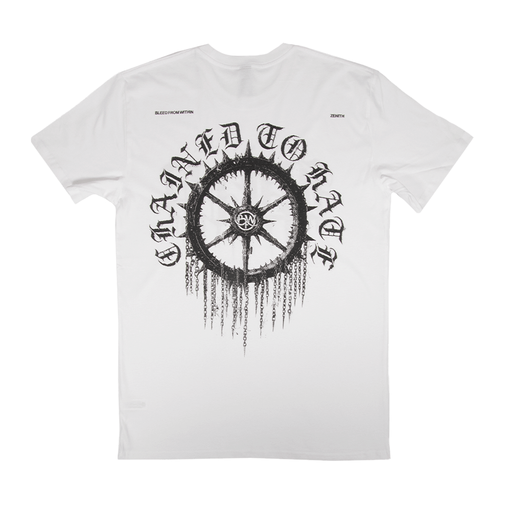 Chained To Hate Tee - White