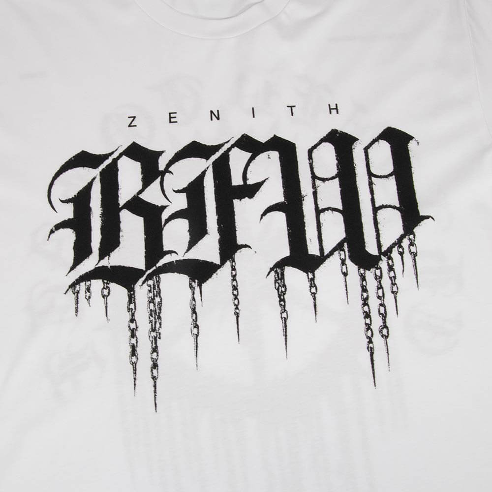 Chained To Hate Tee - White