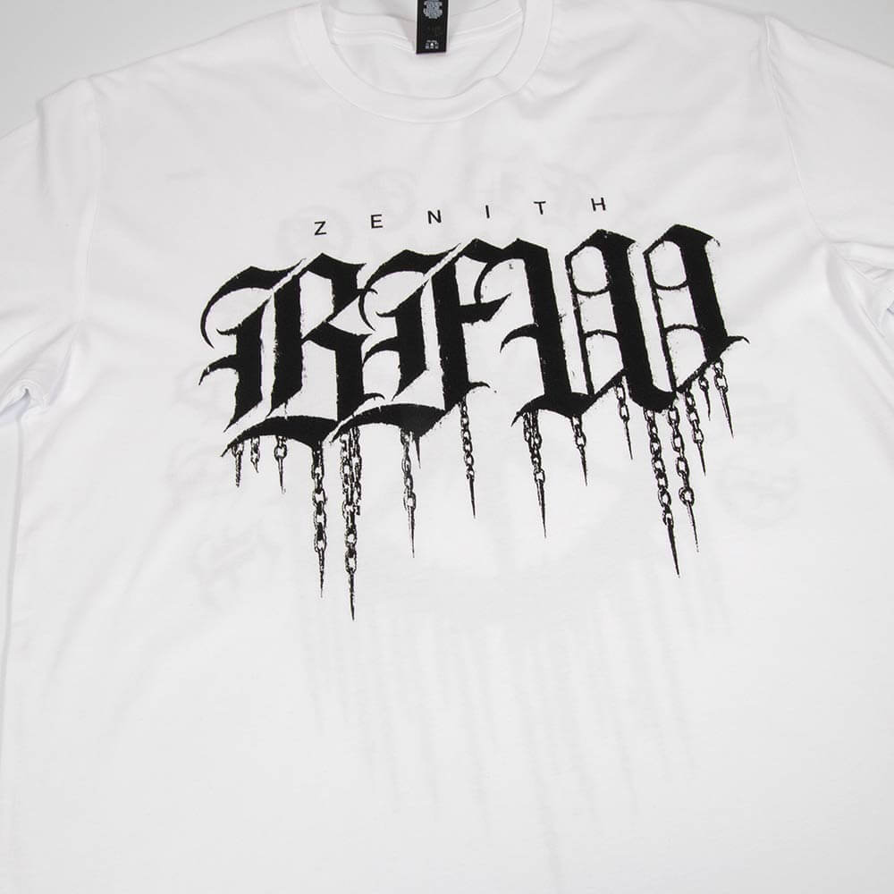 Chained To Hate Tee - White