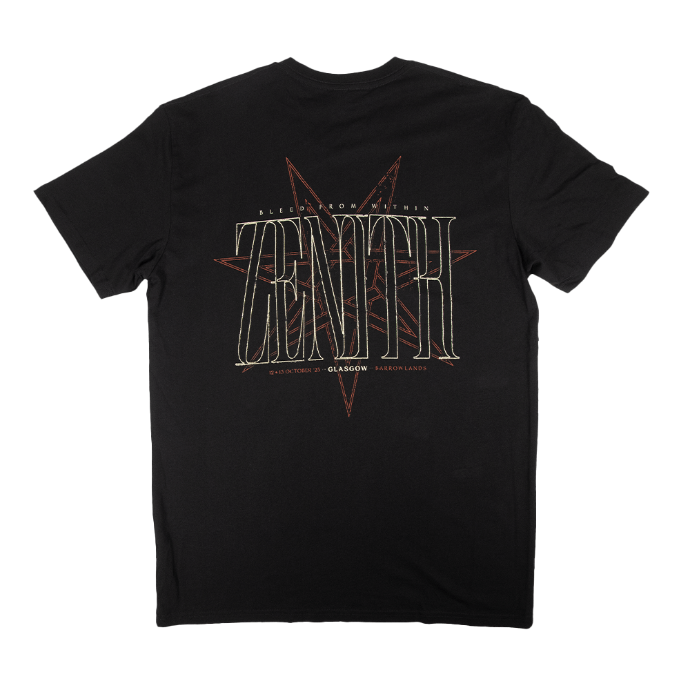 Glasgow Pop Up Tee - Black