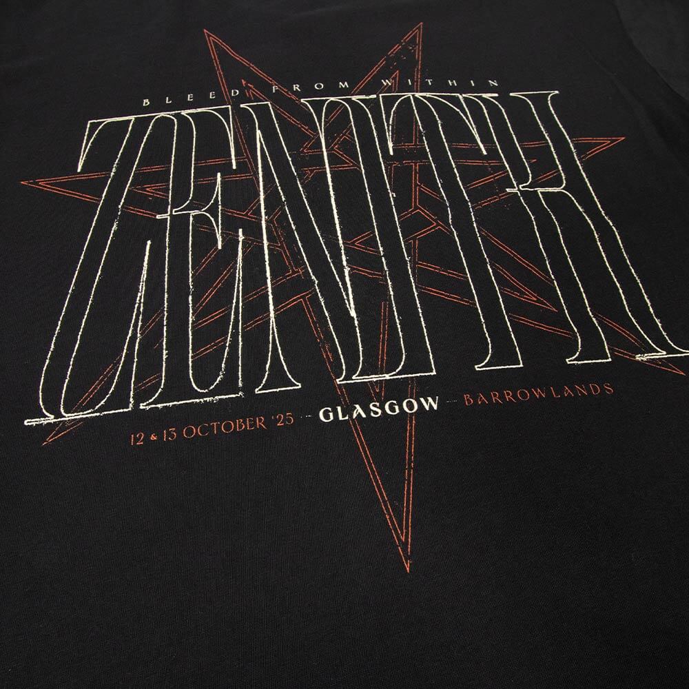 Glasgow Pop Up Tee - Black