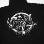 Chrome Logo Hood - Black