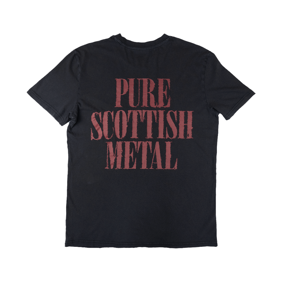 Pure Scottish Metal Stonewash Tee