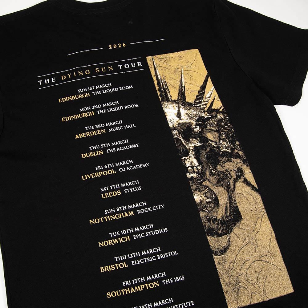 The Dying Sun Tour Tee - Black