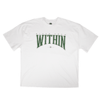 Varsity Tee - Faded White