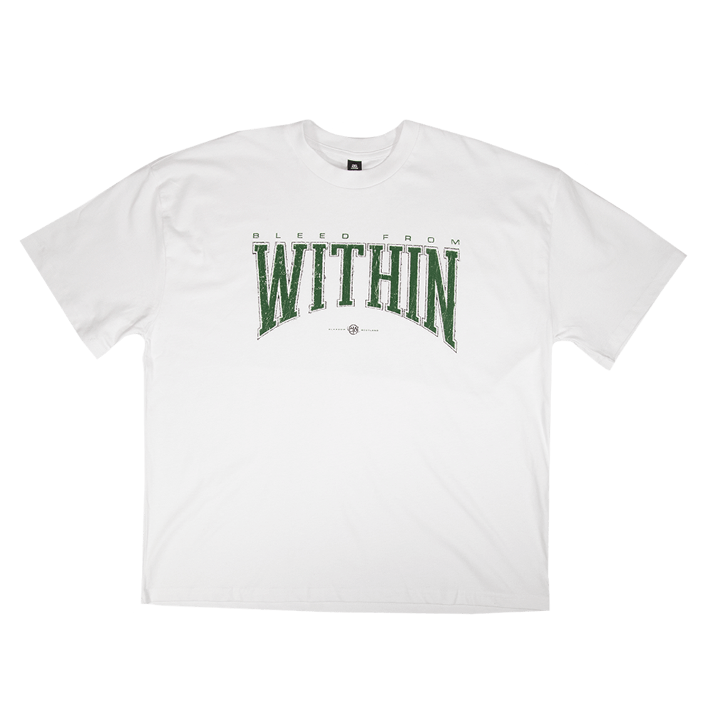 Varsity Tee - Faded White
