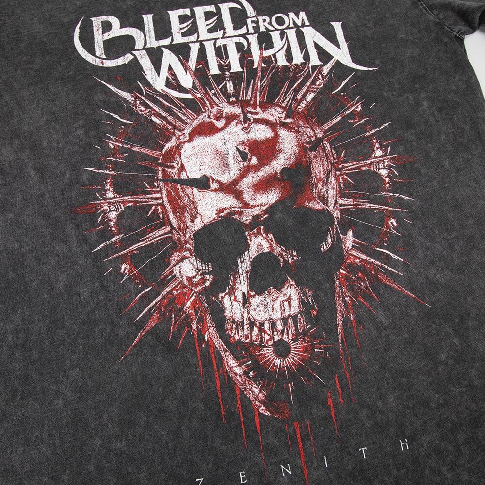 Zenith Skull Stonewash Tee