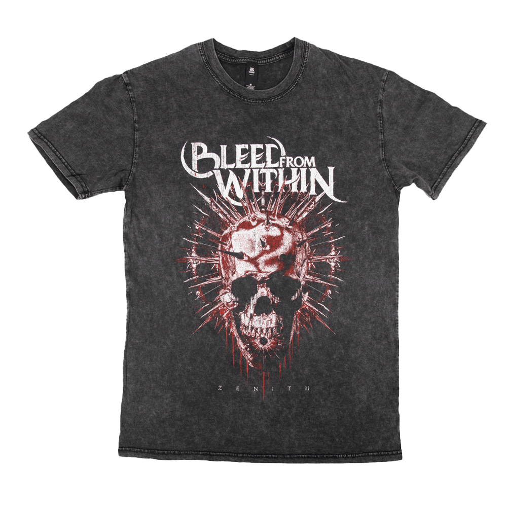 Zenith Skull Stonewash Tee