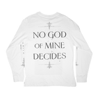 No God of Mine Longsleeve - White