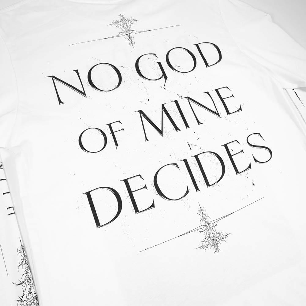 No God of Mine Longsleeve - White