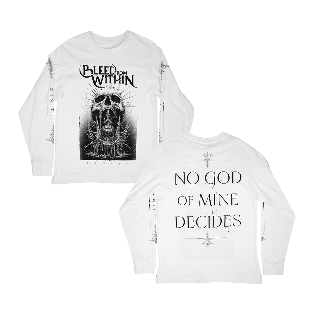 No God of Mine Longsleeve - White