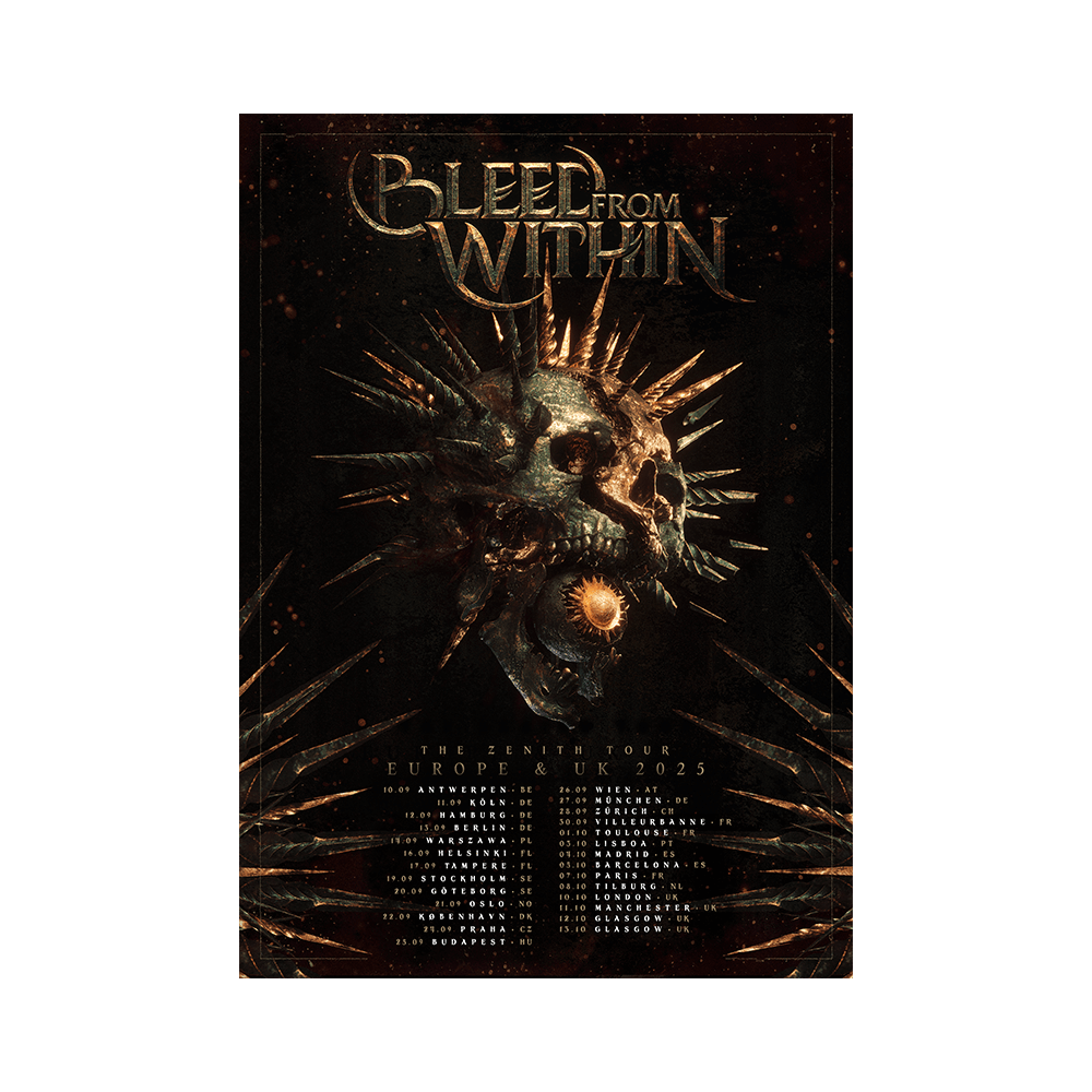 Zenith EU/UK Tour 25 Poster - A2