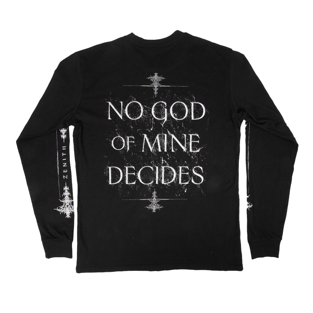 No God Of Mine Longsleeve - Black