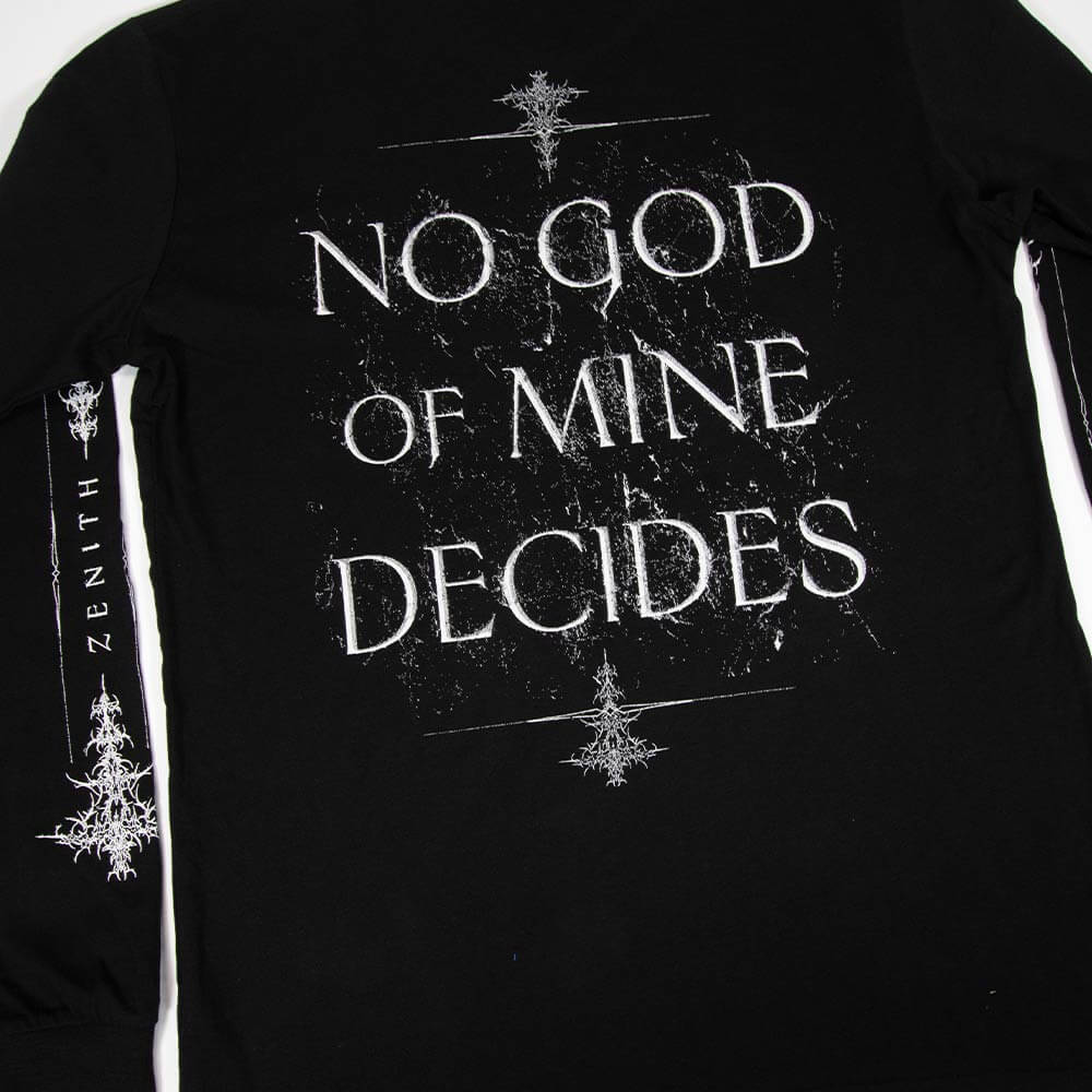 No God Of Mine Longsleeve - Black