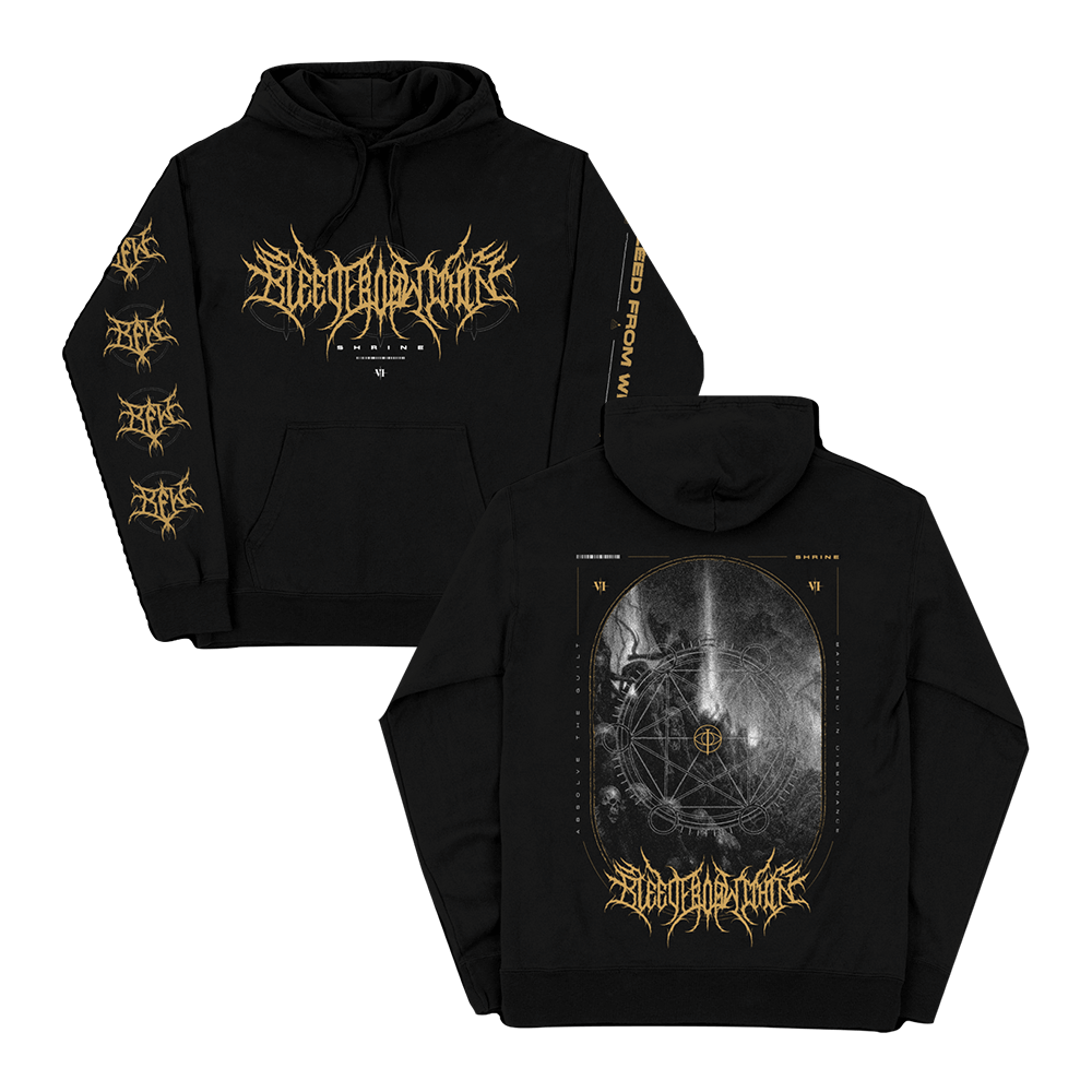 Death Metal Hoodie - Black - Bleed From Within