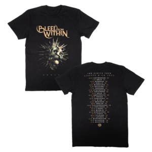 Zenith Tour Tee - Black - Bleed From Within