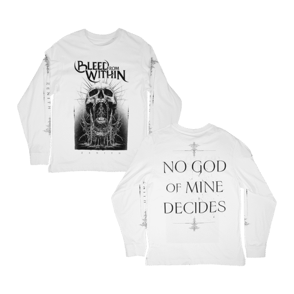 No God of Mine Longsleeve - White